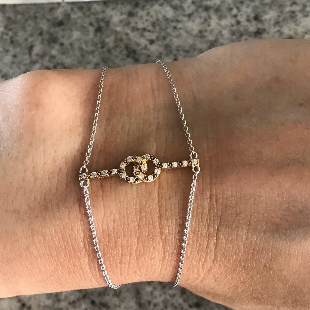 Sterling Silver Double Strand Circle Bracelet